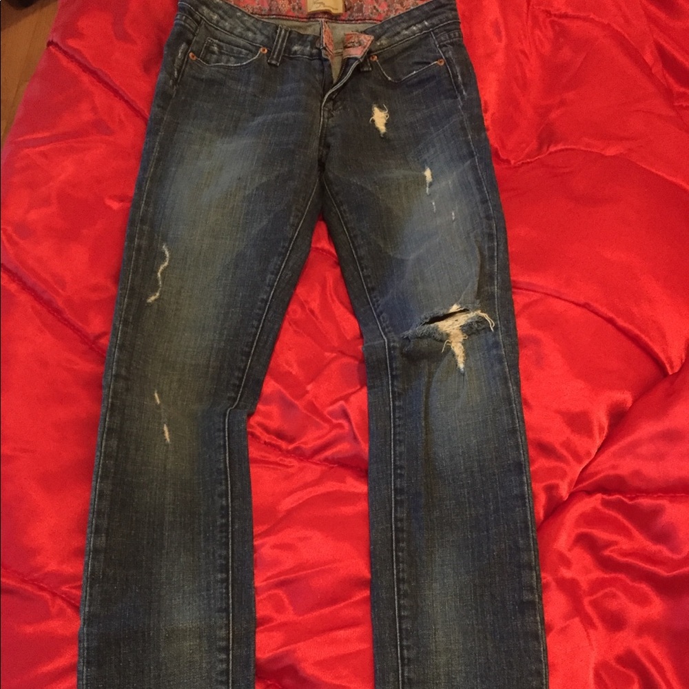Paige denim skinny ‘skyline’